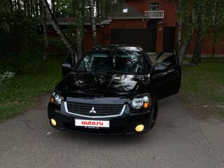 2007 Mitsubishi Galant IX Рестайлинг, чёрный, 530000 рублей, вид 2