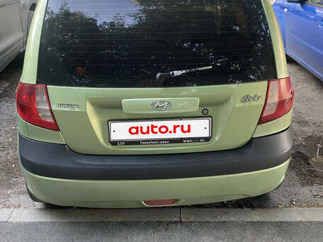 2009 Hyundai Getz I Рестайлинг, зелёный, 325000 рублей, вид 2