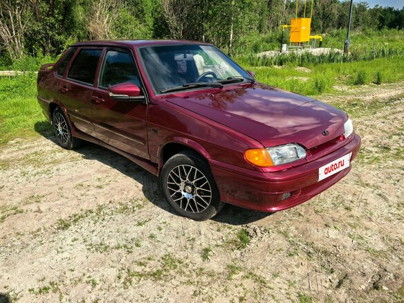 2005 Lada (ВАЗ) 2115, красный, 390000 рублей