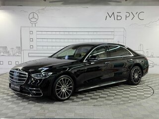 2020 Mercedes-Benz S-Класс 350 d Long 4MATIC VII (W223), чёрный, 8299000 рублей, вид 1