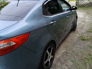 2011 Kia Rio III, голубой, 740000 рублей, вид 4