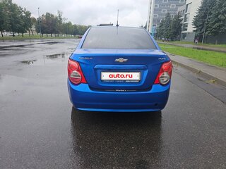2013 Chevrolet Aveo II, синий, 550000 рублей, вид 4