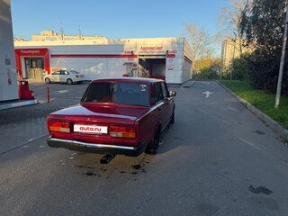 2006 Lada (ВАЗ) 2107, пурпурный, 195000 рублей, вид 2