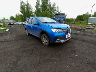 2021 Renault Logan Stepway II Рестайлинг, синий, 1078000 рублей, вид 3