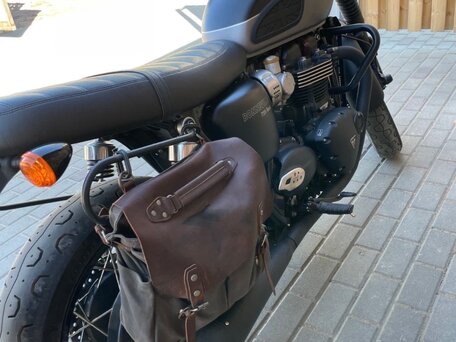 2022 Triumph Bonneville T120, чёрный, 1300000 рублей, вид 3
