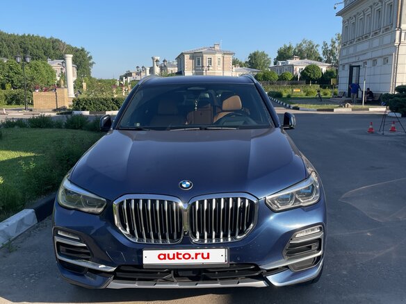2020 BMW X5 40i IV (G05/G18), синий, 6150000 рублей