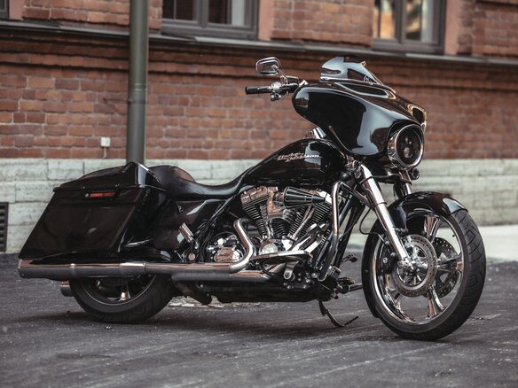 2009 Harley-Davidson Street Glide, чёрный, 980000 рублей