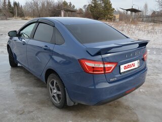 2018 Lada (ВАЗ) Vesta I, синий, 1200000 рублей, вид 4