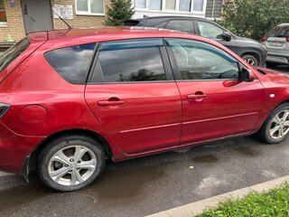 2008 Mazda 3 I (BK) Рестайлинг, красный, 300000 рублей, вид 3