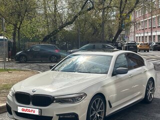 2018 BMW 5 серии 520d xDrive VII (G30/G31/G38), белый, 3650000 рублей, вид 1