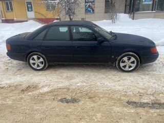 1991 Audi 100 IV (C4), синий, 550000 рублей, вид 3