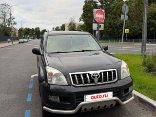 2005 Toyota Land Cruiser Prado 5-speed 120 Series, чёрный, 1600000 рублей, вид 2