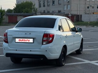 2019 Lada (ВАЗ) Granta I Рестайлинг, белый, 620000 рублей, вид 4