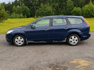 2011 Ford Focus II Рестайлинг, синий, 350000 рублей, вид 4