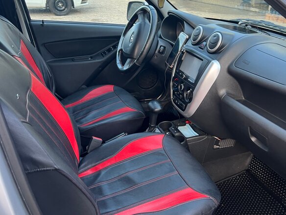 2013 Lada (ВАЗ) Granta I, серебристый, 450000 рублей - вид 5