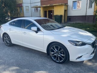 2016 Mazda 6 III (GJ) Рестайлинг, белый, 1850000 рублей, вид 2