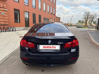 2015 BMW 5 серии 520i VI (F10/F11/F07) Рестайлинг, синий, 2050000 рублей, вид 5