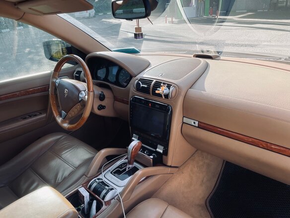 2009 Porsche Cayenne Diesel I Рестайлинг (957), чёрный, 1650000 рублей - вид 15