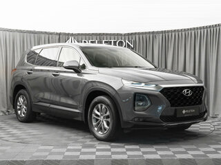 2019 Hyundai Santa Fe IV, серый, 2840000 рублей, вид 2