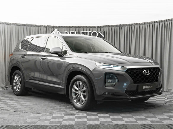 2019 Hyundai Santa Fe IV, серый, 2840000 рублей - вид 1