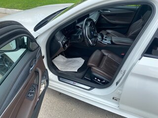 2020 BMW 5 серии 530d xDrive VII (G30/G31/G38) Рестайлинг, белый, 5050000 рублей, вид 4