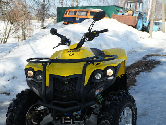 2012 Stels ATV-800, жёлтый, 500000 рублей - вид 10