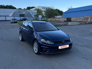 2020 Volkswagen Golf VII Рестайлинг, синий, 1650000 рублей, вид 4