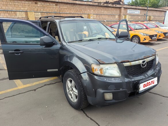 2008 Mazda Tribute II, серый, 520000 рублей - вид 4