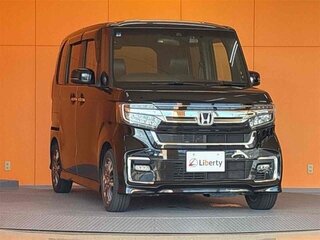 2021 Honda N-BOX II Рестайлинг, чёрный, 617009 рублей, вид 2