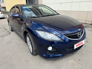 2012 Mazda 6 II (GH) Рестайлинг, синий, 1230000 рублей, вид 3