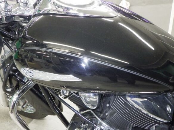 2009 Yamaha XVS1100, чёрный, 525000 рублей - вид 6