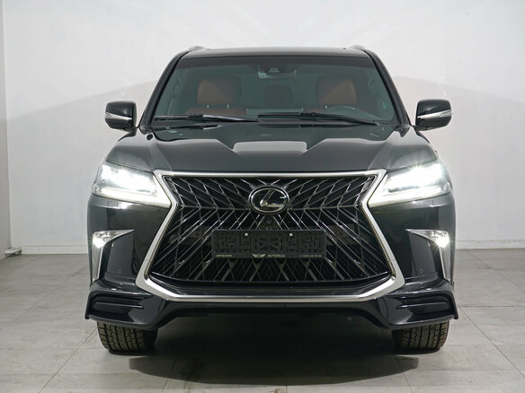 2018 Lexus LX 570 III Рестайлинг 2, чёрный - вид 1