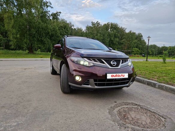 2013 Nissan Murano II (Z51) Рестайлинг 2, пурпурный, 1500000 рублей - вид 1
