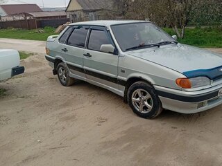 2002 Lada (ВАЗ) 2115, серебристый, 120000 рублей, вид 2