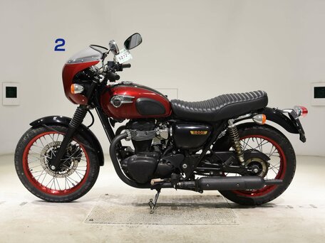 2012 Kawasaki W 800, пурпурный, 560000 рублей, вид 2