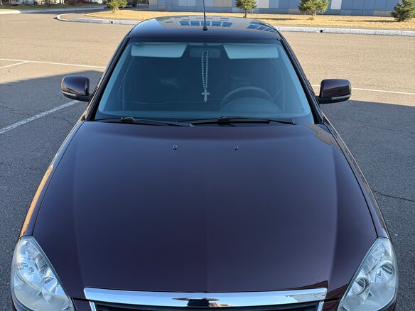 2013 Lada (ВАЗ) Priora I Рестайлинг, пурпурный, 719000 рублей - вид 2