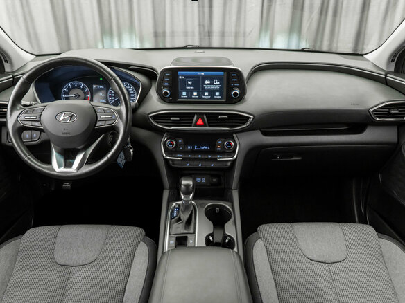 2019 Hyundai Santa Fe IV, серый, 2840000 рублей - вид 10