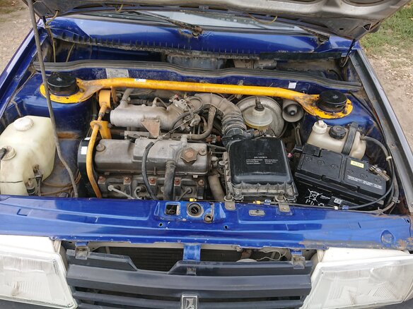 2004 Lada (ВАЗ) 21093i, синий, 110000 рублей - вид 13