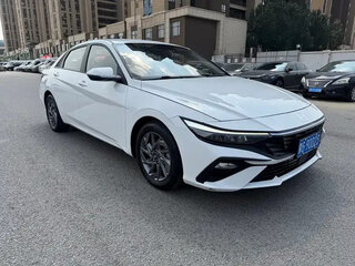 2023 Hyundai Elantra N Line VII (CN7) Рестайлинг, белый, 1325000 рублей, вид 3
