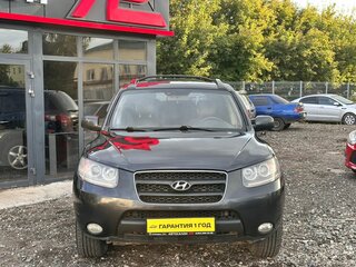 2007 Hyundai Santa Fe II, чёрный, 899000 рублей, вид 2