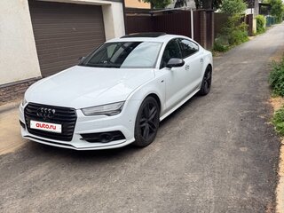 2016 Audi A7 I (4G) Рестайлинг, белый, 3400000 рублей, вид 1