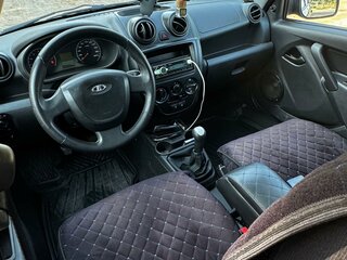 2014 Lada (ВАЗ) Granta I, коричневый, 560000 рублей, вид 5