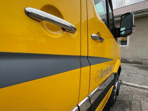 2008 Mercedes-Benz Sprinter, жёлтый, 1800000 рублей - вид 14