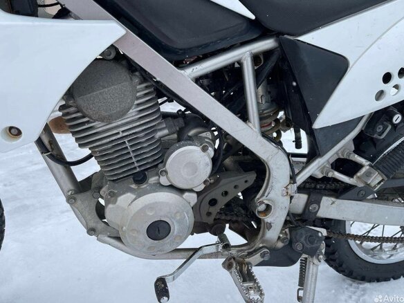 2010 Kawasaki KLX 125, белый, 300000 рублей - вид 18