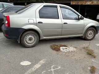 2011 Renault Logan I Рестайлинг, бежевый, 450000 рублей, вид 4
