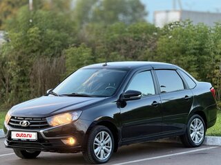 2021 Lada (ВАЗ) Granta I Рестайлинг, чёрный, 900000 рублей, вид 2