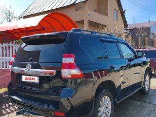 2016 Toyota Land Cruiser Prado 150 Series Рестайлинг 1, чёрный, 3950000 рублей, вид 4