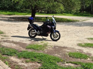 2003 Honda XL1000V Varadero, синий, 500000 рублей, вид 1