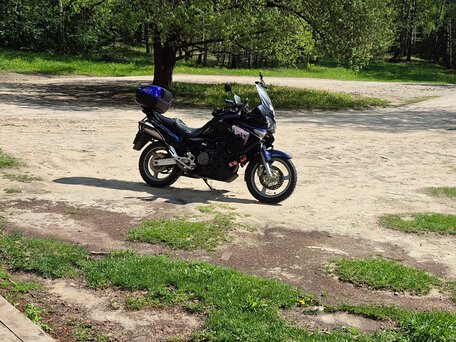 2003 Honda XL1000V Varadero, синий, 500000 рублей, вид 1