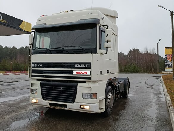 2001 DAF 95XF, белый - вид 4